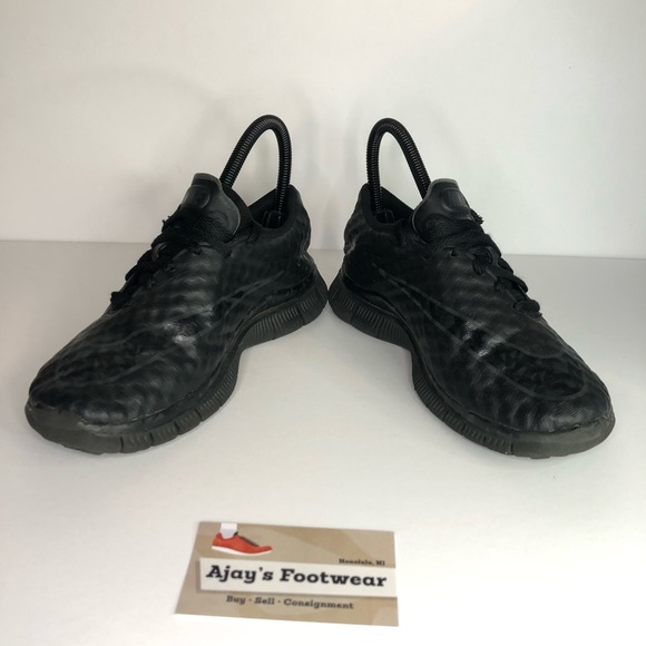 NIKE FREE HYPERVENOM BLK/ANTHRACITE Womens Shoes - Picture 3 of 11